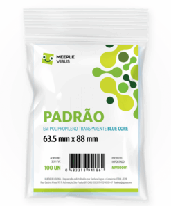 Sleeves Padrão Blue Core