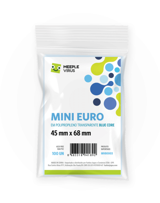 Sleeves Mini Euro Blue Core