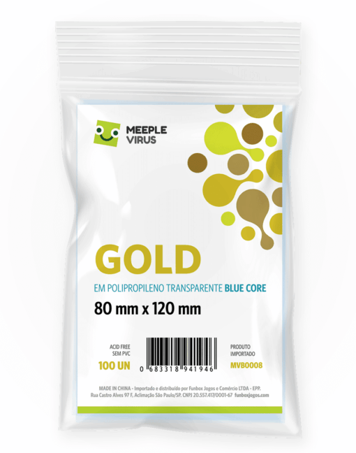 Sleeves Gold Blue Core