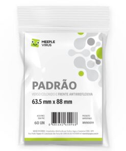 Sleeves PADRÃO BRANCO 63.5 x 88mm-0