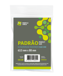 Sleeves Padrão Perfect Size Blue Core (63.5x88mm)